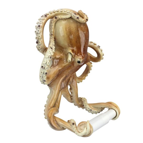 Design Toscano Tentacles Bathroom Toilet Paper Holder - JQ8834