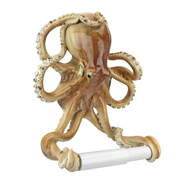 Design Toscano Tentacles Bathroom Toilet Paper Holder - JQ8834