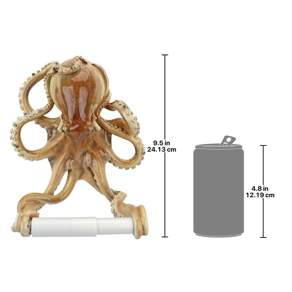 Design Toscano Tentacles Bathroom Toilet Paper Holder - JQ8834