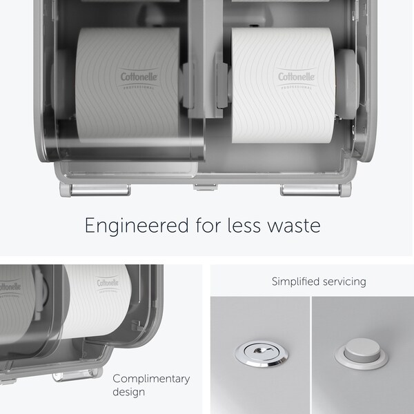 Kimberly-Clark Professional Toilet Paper Dispenser, Cherry - 58733