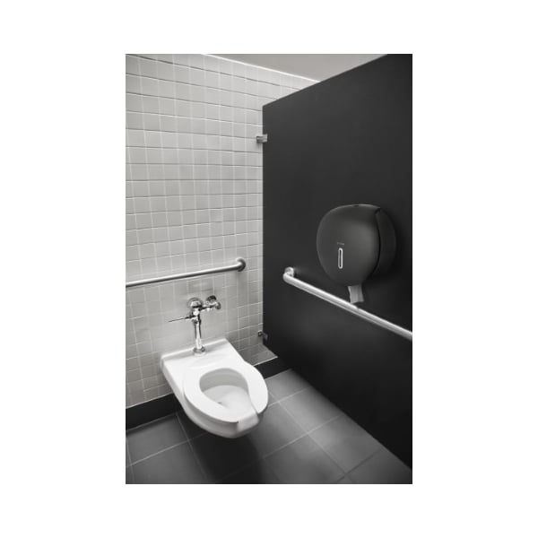 Alpine Industries 9’’ Single-Roll Jumbo Bath Tissue Dispenser, Gray, PK2 - ALP450-GRY-2PK