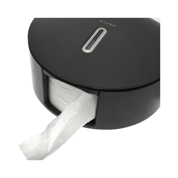 Alpine Industries 9’’ Single-Roll Jumbo Bath Tissue Dispenser, Gray, PK2 - ALP450-GRY-2PK