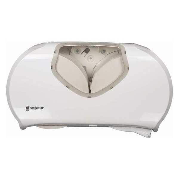 San Jamar Twin 9" Jbt, 3.25 Core White Clear - R4070WHCL