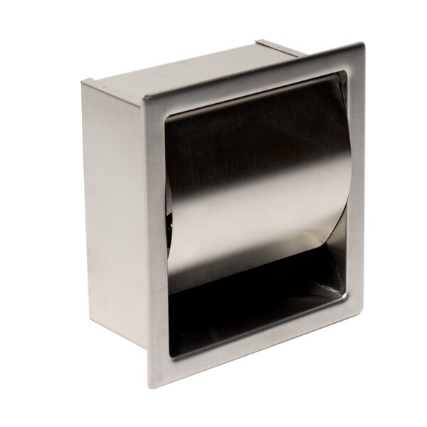 Alfi Brand ALFI brand ABTP77-BSS Brushed Stainless Steel Recessed Toilet Paper Holder with Cover - ABTP77-BSS
