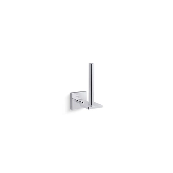 Kohler Square Vertical Toilet Paper Holder - 23289-CP