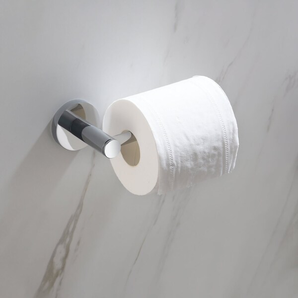 Kibi Circular Bathroom Toilet Paper Holder - KBA1402CH