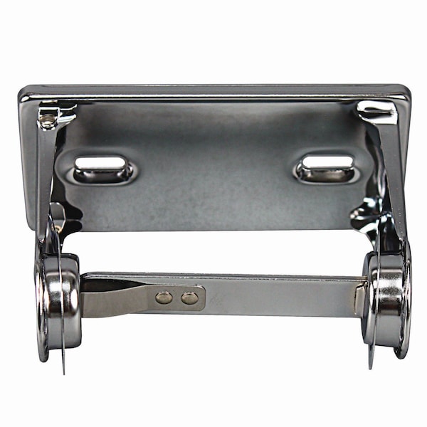 Impact Products Single Roll Toilet Tissue Dispenser, 6.5 x 4.5 x 2.75, Chrome, PK12 - IMP 2500
