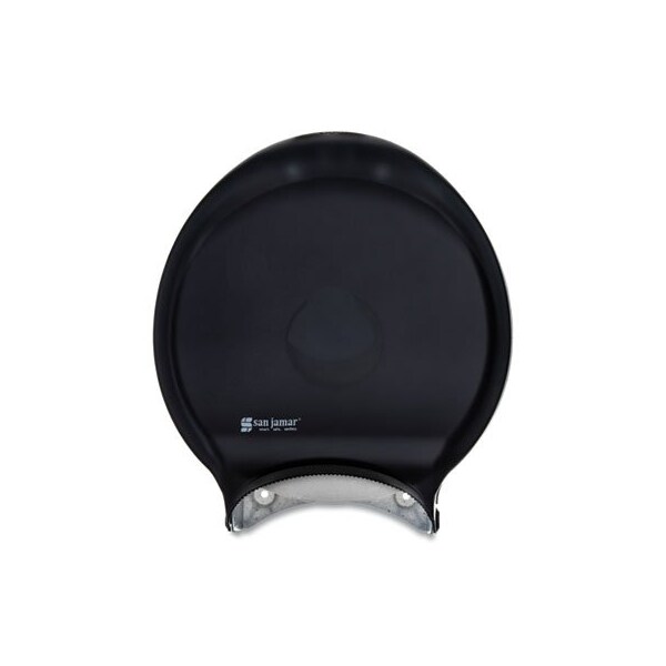 The Colman Group San Jamar, Single 12in Jbt Bath Tissue Dispenser, 1 Roll, 12 9/10x5 5/8x14 7/8, Black Pearl - R6000TBK