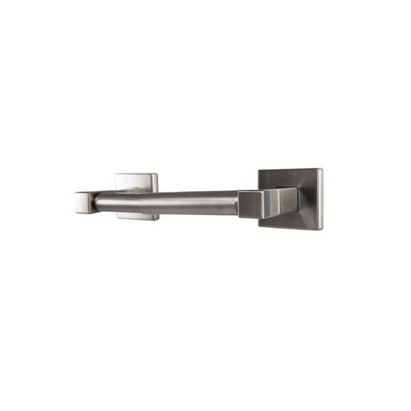 Preferred Bath Accessories Primo Spring Bar Toilet Paper Holder, Brushed Nickel - 1008-BN-T