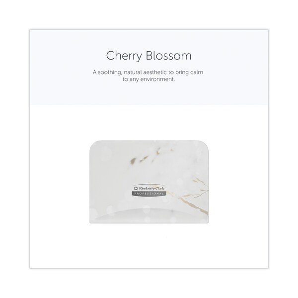 Kimberly-Clark Professional ICON Faceplate for Coreless Standard Roll Toilet Paper Dispenser, 4.25 x 6 x 1.5, Cherry Blossom - 58821