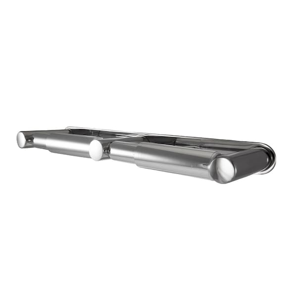 Preferred Bath Accessories Double Toilet Paper Holder, Bright Polished Finish, Pack of 10 - 225-BP-PK
