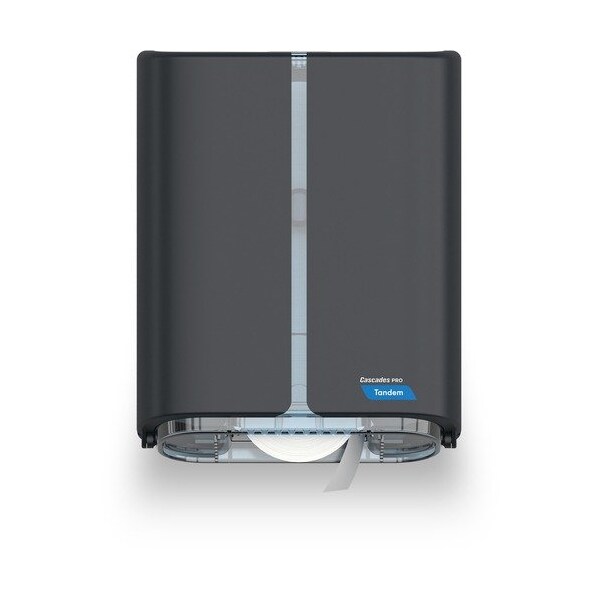 Cascades Dispenser, f/Jumbo Bath Tissue, 10-3/4inx5-3/5inx13-7/10in, GY - CSDC382