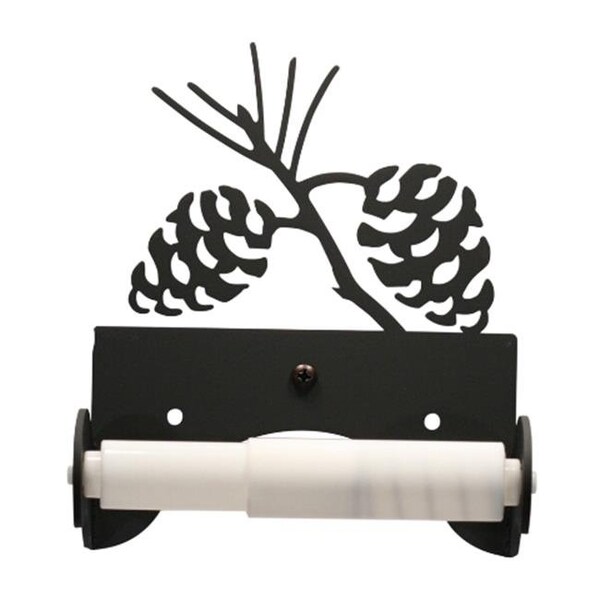 Village Wrought Iron Village Wrought Iron TT-B-89 Pinecone Tissue Holder - TT-B-89