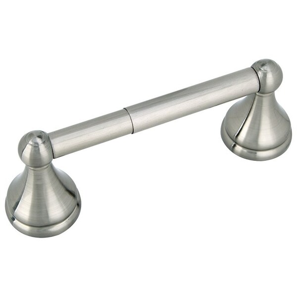 Boston Harbor L5056-13B-10-3L Paper Holder, PP Roller/Zinc, Brushed Nickel, Wall Mounting - L5056-13B-103L
