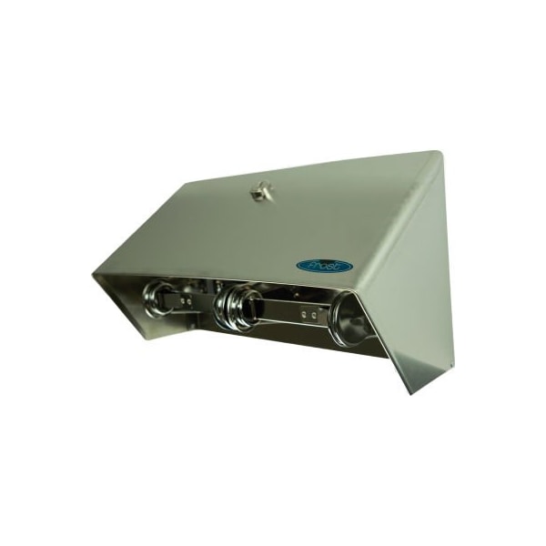 Frost Products Ltd Frost Standard Toilet Tissue Holder W/Hood - Stainless Steel - 158S - 158S