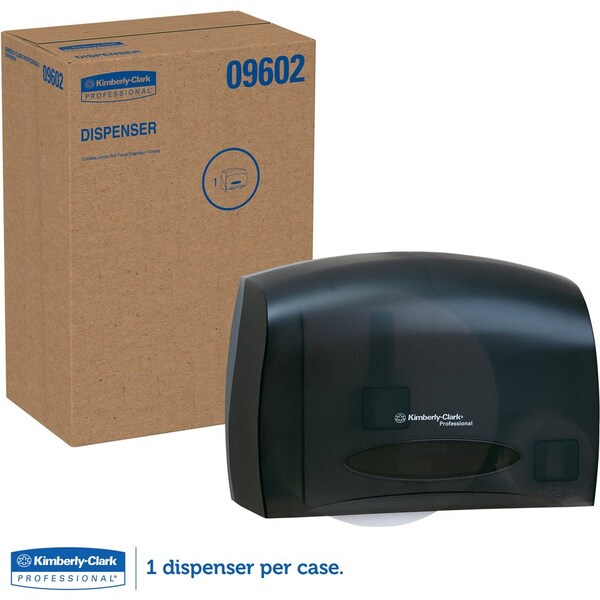 Scott Bath Tissue Dispenser, Coreless, 14-1/4"Wx6"Dx9-3/4"H, SEGY - KCC09602