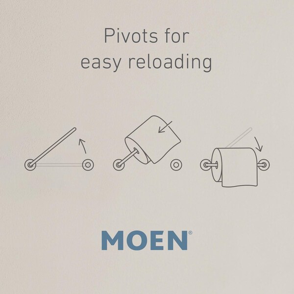 Moen Moen Hilliard Mediterranean Bronze Toilet Paper Holder - MY2708BRB