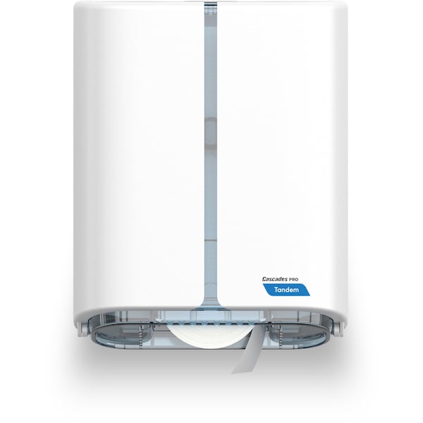 Cascades Dispenser, f/Jumbo Bath Tissue, 10-3/4"x5-3/5"x13-7/10", WE - CSDC383