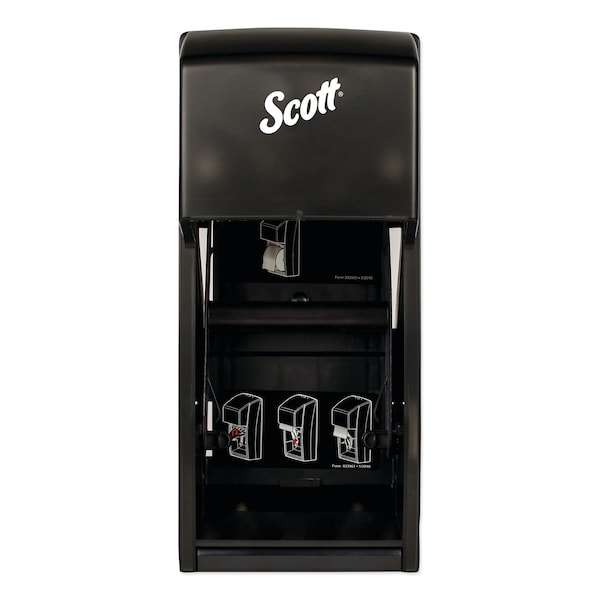 Scott Essential SRB Tissue Dispenser, 6 6/10 x 6 x 13 6/10, Plastic, Smoke - 9021
