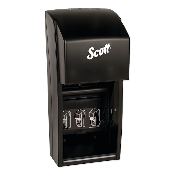 Scott Essential SRB Tissue Dispenser, 6 6/10 x 6 x 13 6/10, Plastic, Smoke - 9021