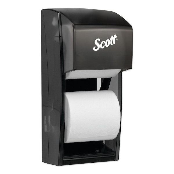 Scott Essential SRB Tissue Dispenser, 6 6/10 x 6 x 13 6/10, Plastic, Smoke - 9021