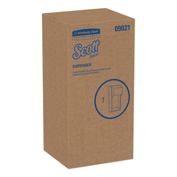 Scott Essential SRB Tissue Dispenser, 6 6/10 x 6 x 13 6/10, Plastic, Smoke - 9021