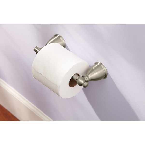 Moen Caldwell Brushed nickel pivoting paper holder - Y3108BN