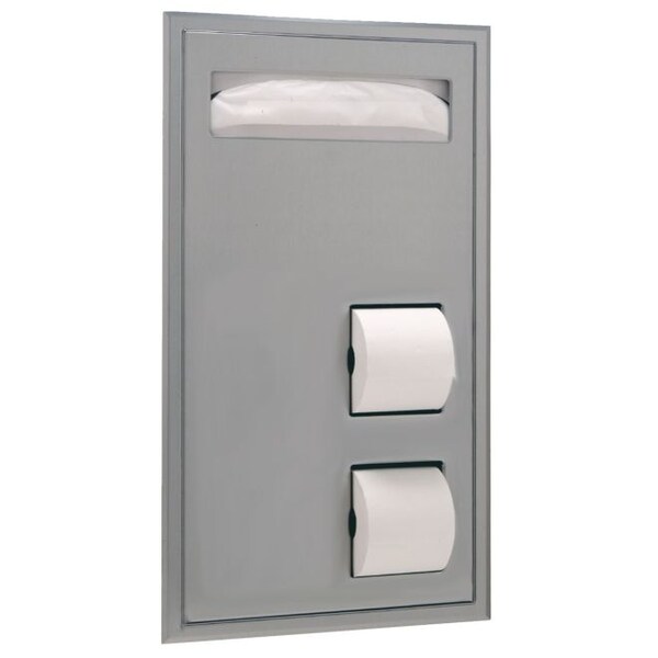 Bobrick B34715 Satin Stainless Steel Dispenser - B34715