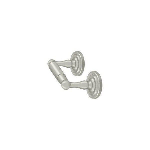 Deltana Toilet Paper Holder, Double Post, R-Series Satin Nickel - R2000-U15