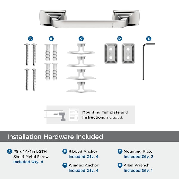 Amerock Highland Ridge Chrome Transitional Pivoting Double Post Toilet Paper Holder - BH3601126
