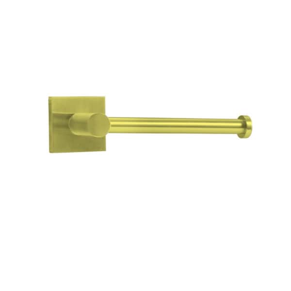 Orca Hardware Toilet Paper Holder, SB Satin Brass Finish - 5855-SB