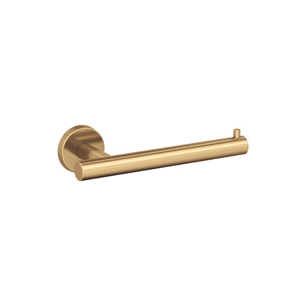 Amerock Arrondi Champagne Bronze Contemporary Single Post Toilet Paper Holder - BH26540CZ