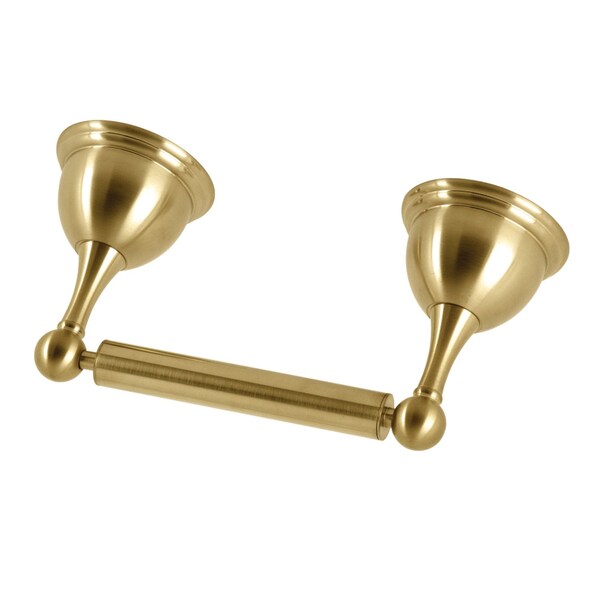 Kingston Brass Toilet Paper Holder, Brushed Brass - BA3968BB