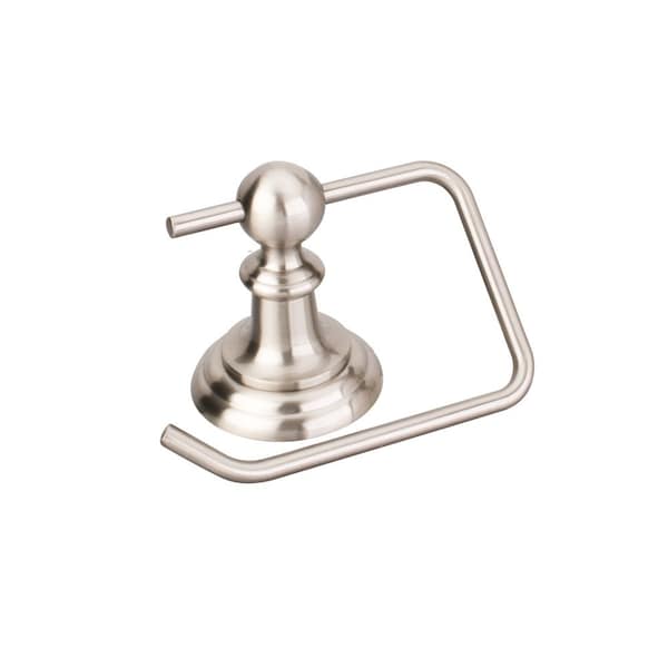 Elements By Hardware Resources Fairview Satin Nickel Euro Paper Holder - Retail Packaged 2PK - BHE5-07SN-R