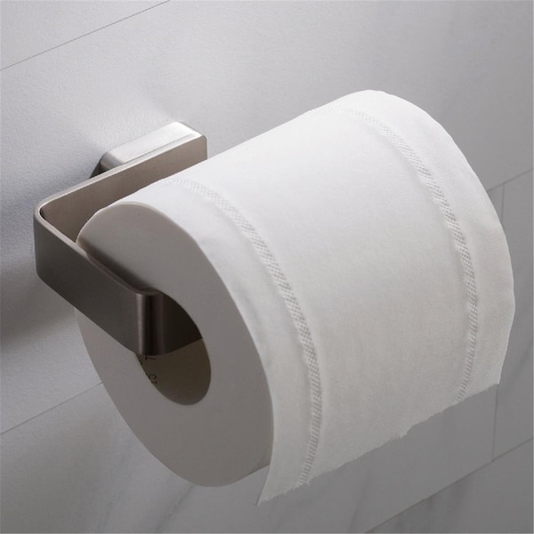 Doba-Bnt Stelios Bathroom Toilet Paper Holder, Brushed Nickel - SA1816333