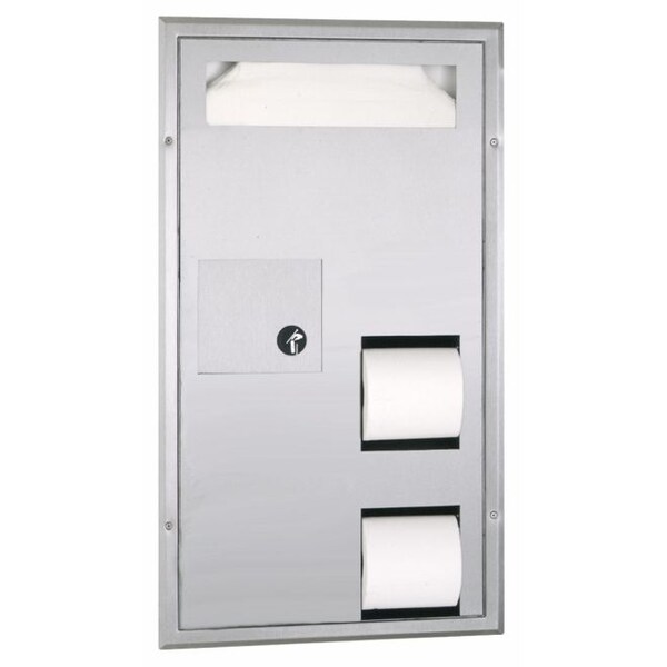Bobrick B35715 Satin Stainless Steel Dispenser - B35715