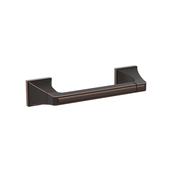 Amerock Mulholland Oil Rubbed Bronze Traditional Pivoting Double Post Toilet Paper Holder - BH36021ORB