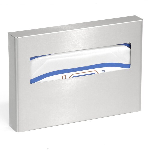 Asi Surface Mounted Toilet Seat Cover Dispenser Satin Stainless Steel - 0477-SM