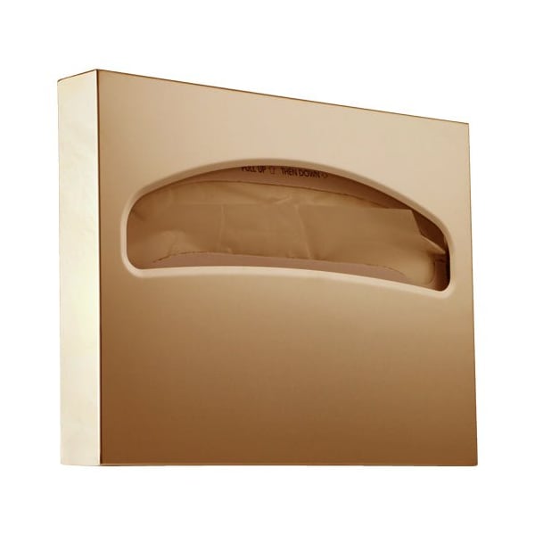 Macfaucets Toilet Seat Cover Dispenser In Polished Gold, SCD-4 - SCD-4 PG