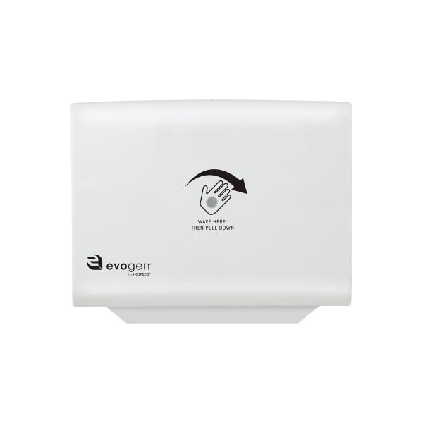 Hospeco Evogen EVNT1 No Touch Toilet Seat Cover Dispenser - EVNT1-W