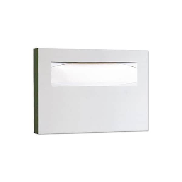 Bobrick Washroom Bobrick, Stainless Steel Toilet Seat Cover Dispenser, 15 3/4 X 2 X 11, Satin Finish - 221