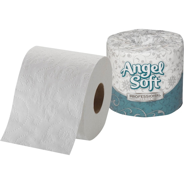 Georgia-Pacific Angel Soft Professional Series, Standard Core, 2 Ply, 450 Sheets, White, 40 PK - 16840