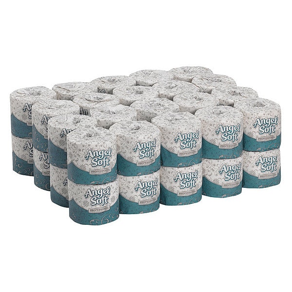 Georgia-Pacific Angel Soft Professional Series, Standard Core, 2 Ply, 450 Sheets, White, 40 PK - 16840