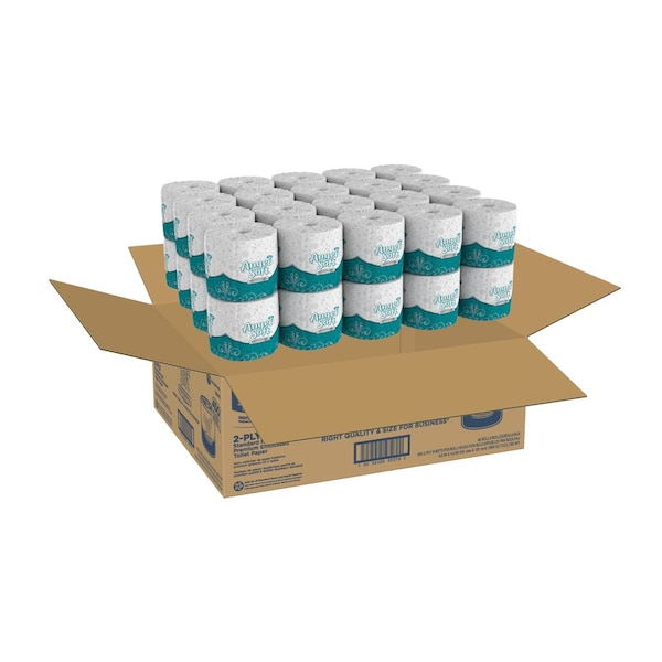 Georgia-Pacific Angel Soft Professional Series, Standard Core, 2 Ply, 450 Sheets, White, 40 PK - 16840