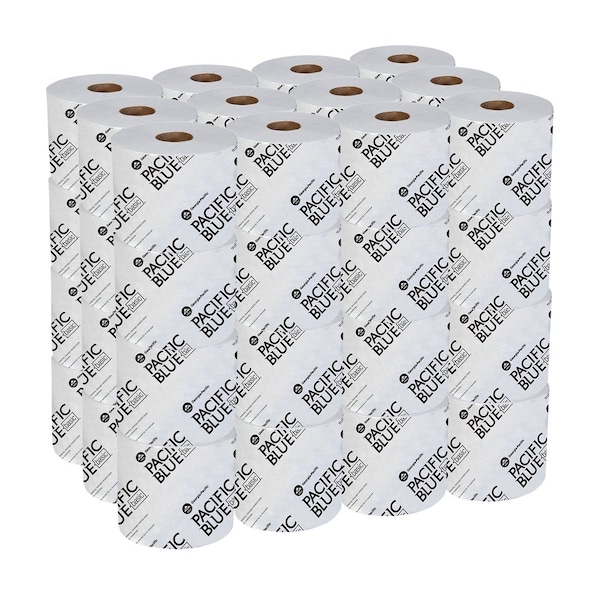 Georgia-Pacific Envision, Standard Core, 1 Ply, 1500 Sheets, White, 48 PK - 14448/01