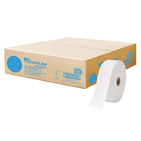 North American Paper NORTH AMERICAN PAPER Classic 880499 Bathroom Tissue, 2-Ply, 12 Roll - 880499