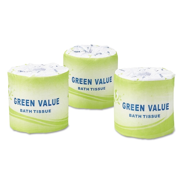 Gen Standard Bath Tissue, Septic Safe, 2-Ply, White, 420 Sheets/Roll, 96PK - TP002