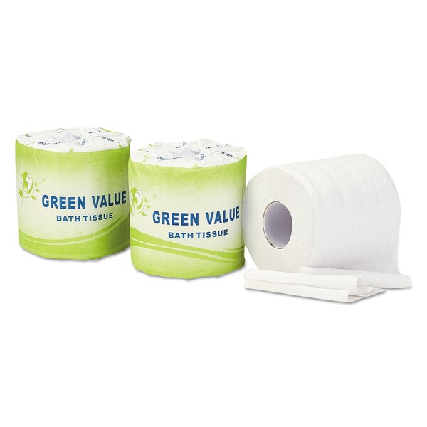 Gen Standard Bath Tissue, Septic Safe, 2-Ply, White, 420 Sheets/Roll, 96PK - TP002