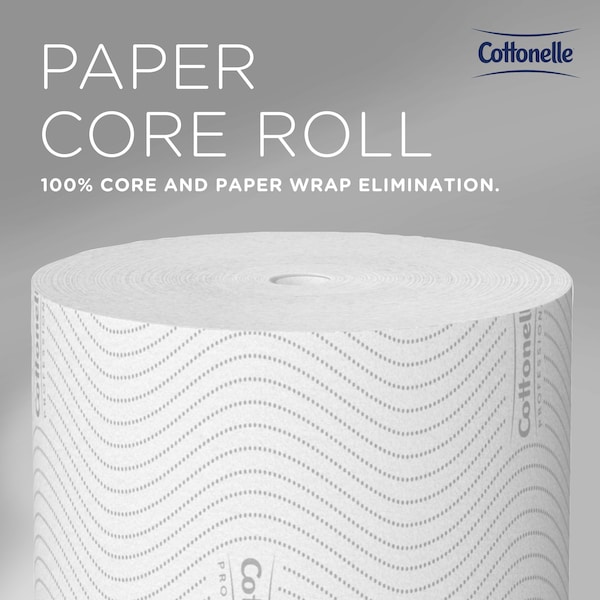 Kimberly-Clark Professional Paper Core High-Capacity Standard Toilet Paper, 2-Ply, White, (900 Sheets/Roll, 36 Rolls/Case) - 53862