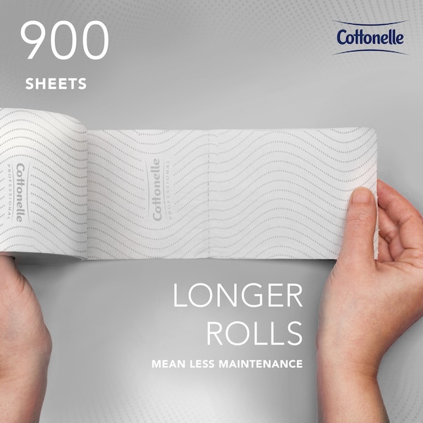 Kimberly-Clark Professional Paper Core High-Capacity Standard Toilet Paper, 2-Ply, White, (900 Sheets/Roll, 36 Rolls/Case) - 53862
